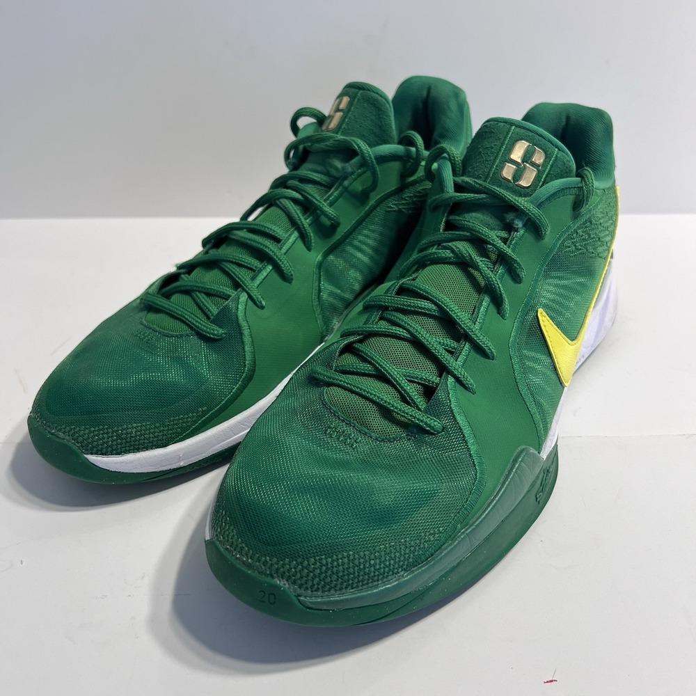Nike Sabrina 2 Oregon Ducks HQ4344-300 M 13 W 14.5 Green Yellow Basketball Shoes